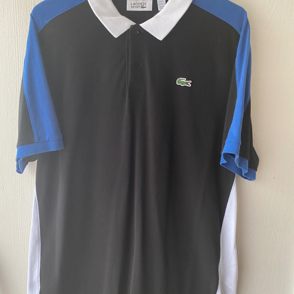 Lacoste Sport mens short sleeve polo